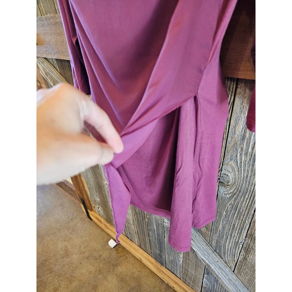 Soft surroundings size medium Layered purple casual tunic EUC ^ - Picture 3 of 7